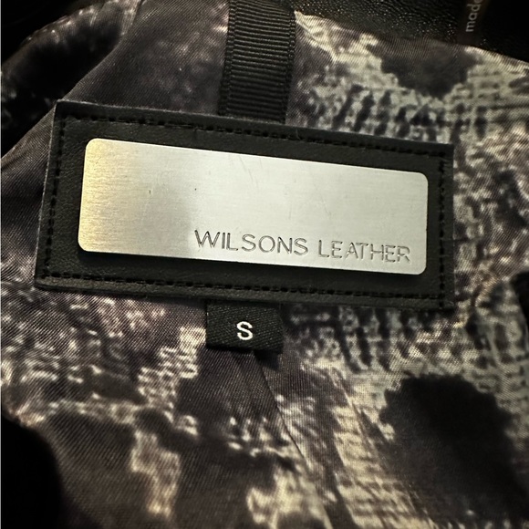 Wilson Leather jacket - high quality faux leather jacket - like new - Picture 2 of 3